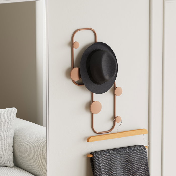 Wallity Ladybug-C Gancho de pared metálico Cobre Wallity Ladybug-C Gancho de pared metálico Cobre